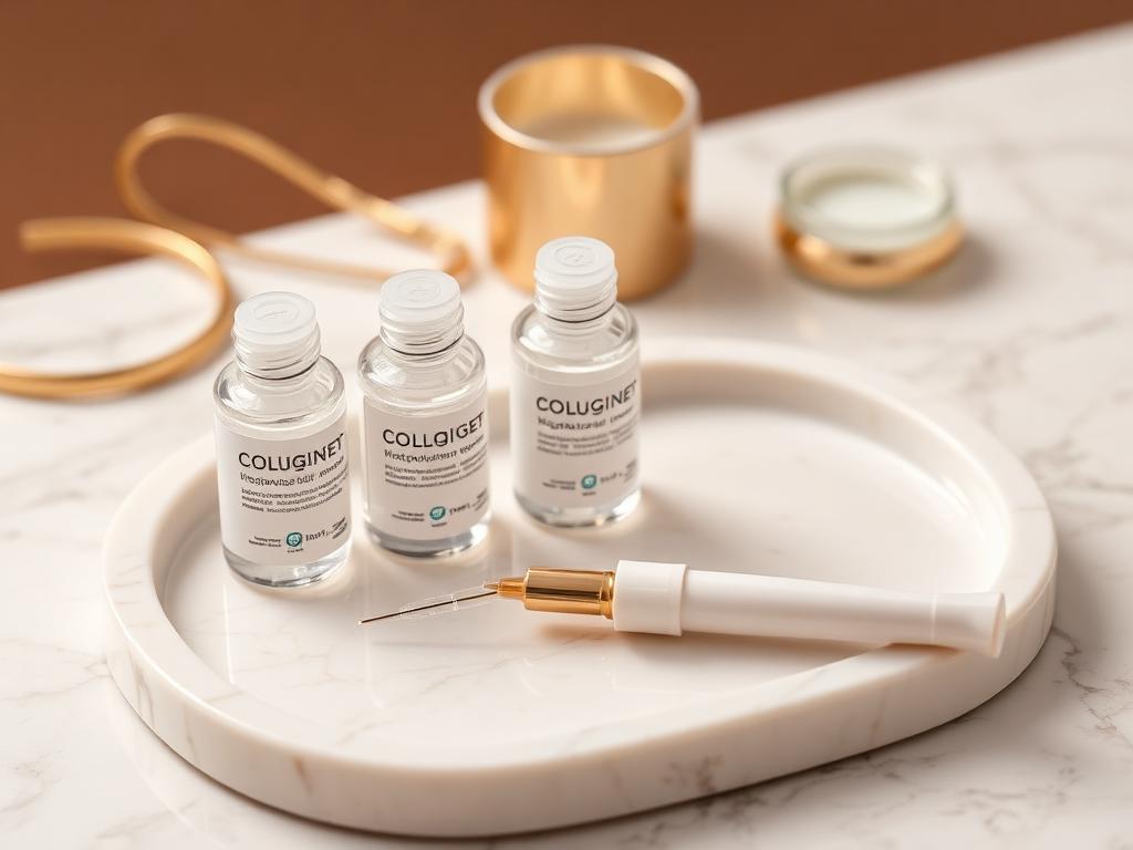 Materiais para aplicação de bioestimulador de colágeno